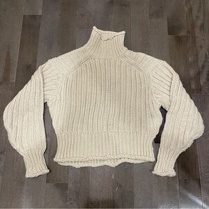 Chunky Knit Turtleneck Sweater